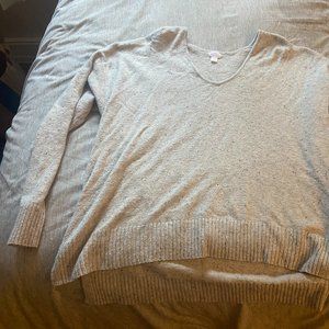 Grey speckled sweater